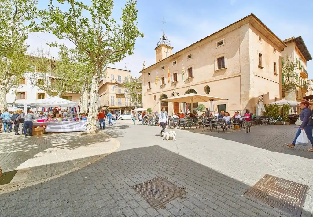 Exterior view of Country homes for sale in Sa Pobla  with Air Conditioner, Heating and Terrace