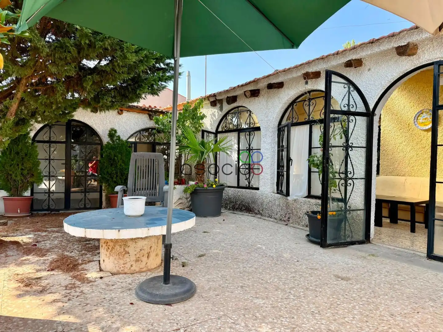 Terrassa de Casa o xalet en venda en Alovera amb Calefacció, Jardí privat i Terrassa