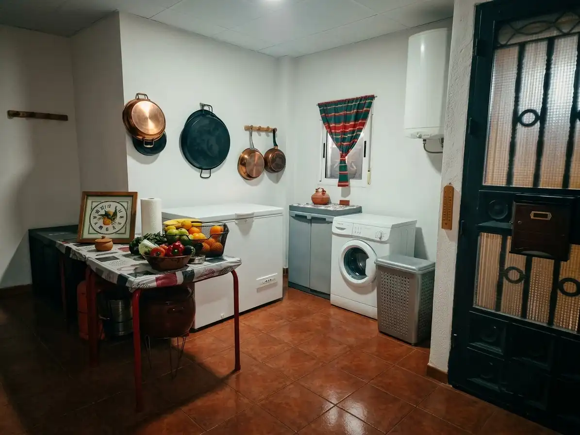 Cocina de Casa o chalet en venta en Linares con Calefacción, Jardín privado y Amueblado