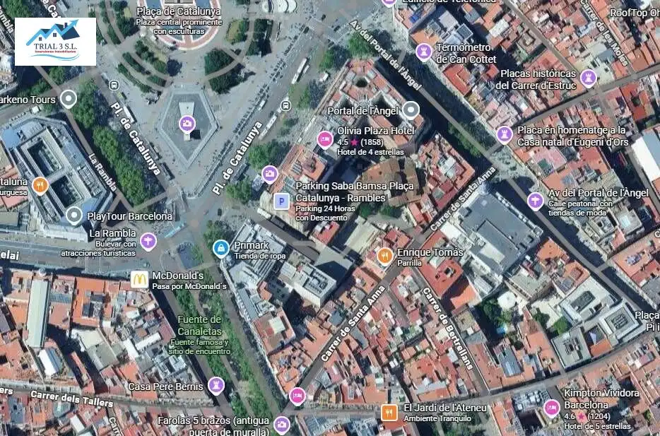Individual en venda a Plaza de Catalunya, imagen 2