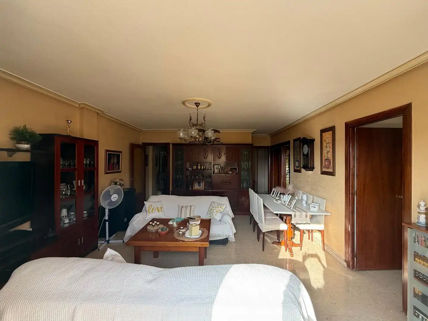 Sala de estar de Piso en venta en Mairena del Aljarafe con Terraza