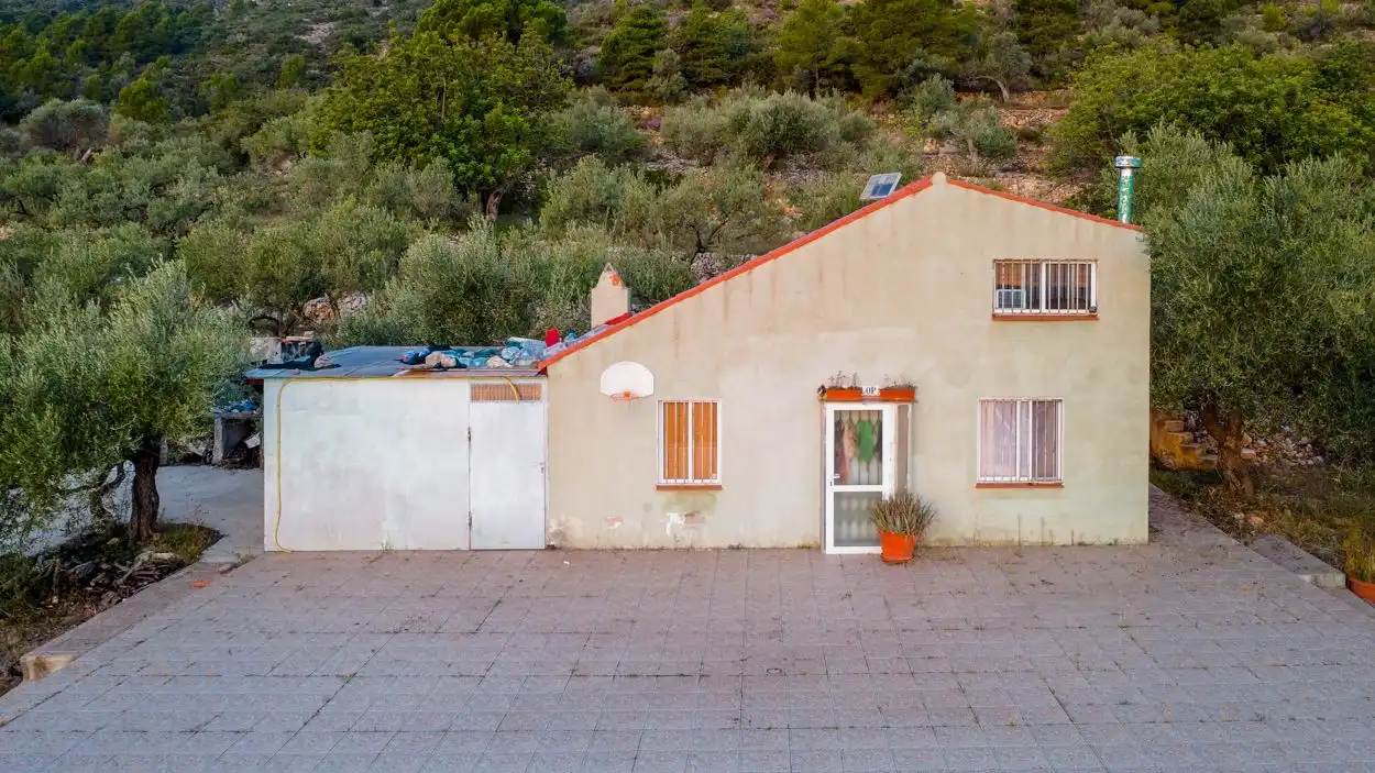 Vista exterior de Finca rústica en venta en Mas de Barberans con Terraza y Trastero
