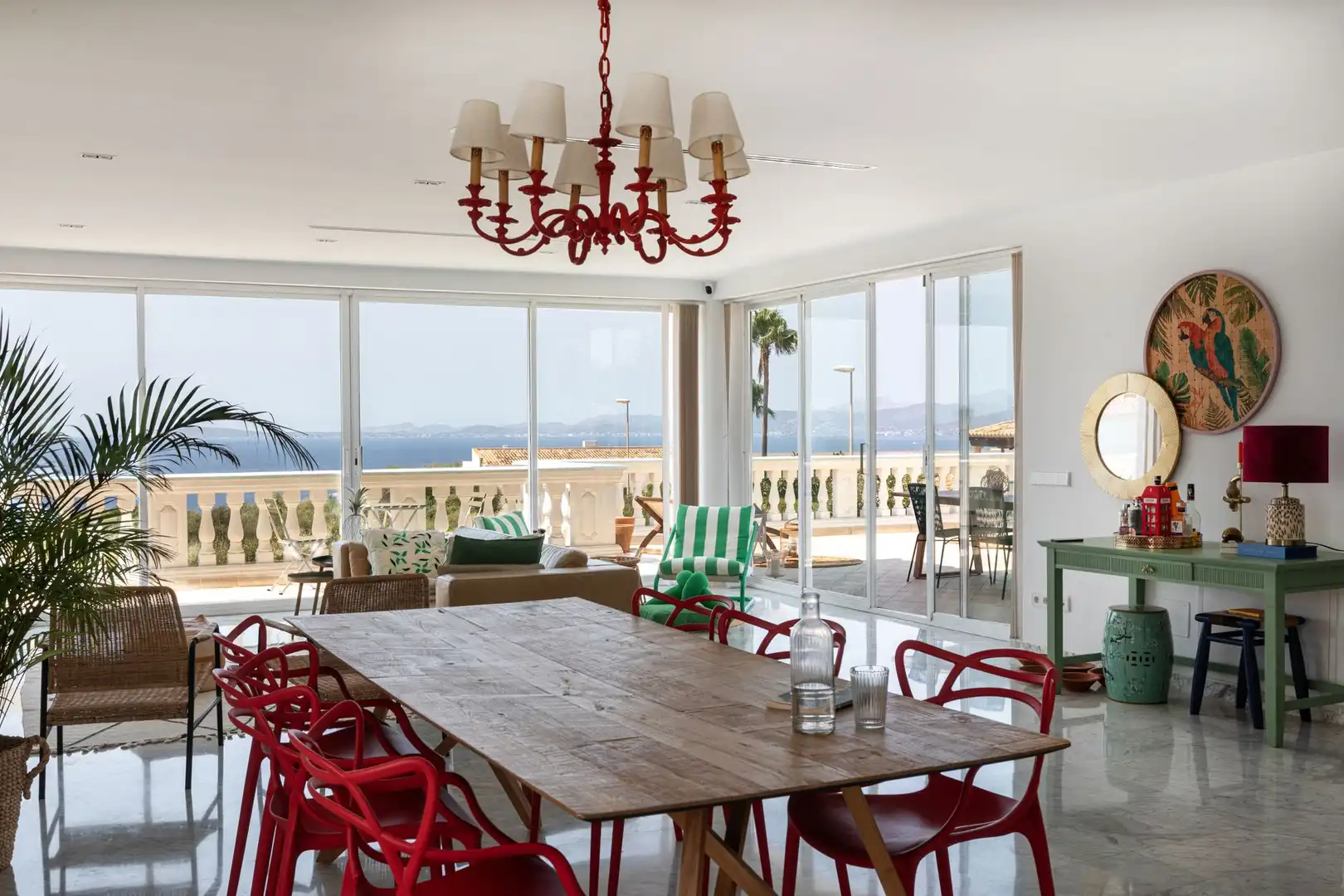 Esszimmer von Haus oder Chalet zum Verkauf in Llucmajor mit Terrasse und Möbliert