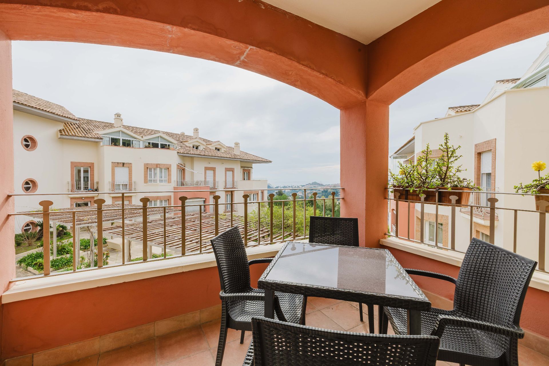 Terrace of Apartment for sale in Benalmádena  with Air Conditioner, Heating and Terrace