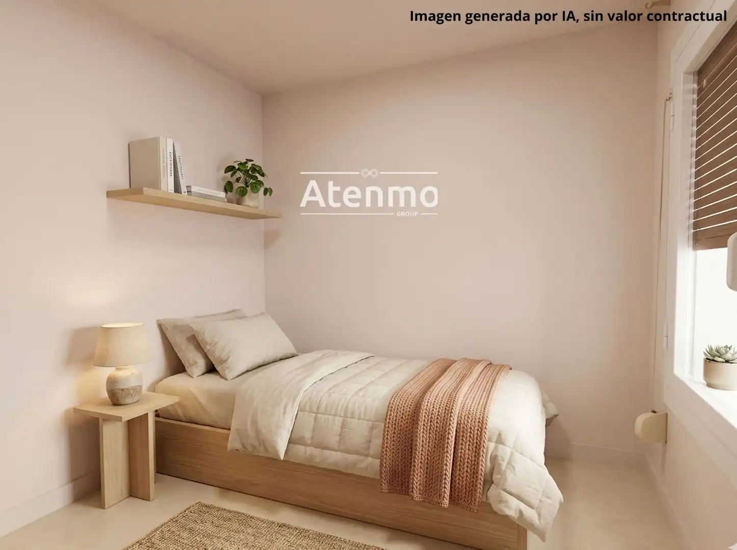 Bedroom of Flat for sale in Barcelona  with Heating