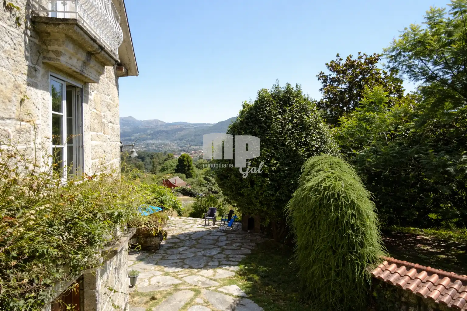 Jardí de Finca rústica en venda en Gondomar amb Calefacció, Jardí privat i Terrassa