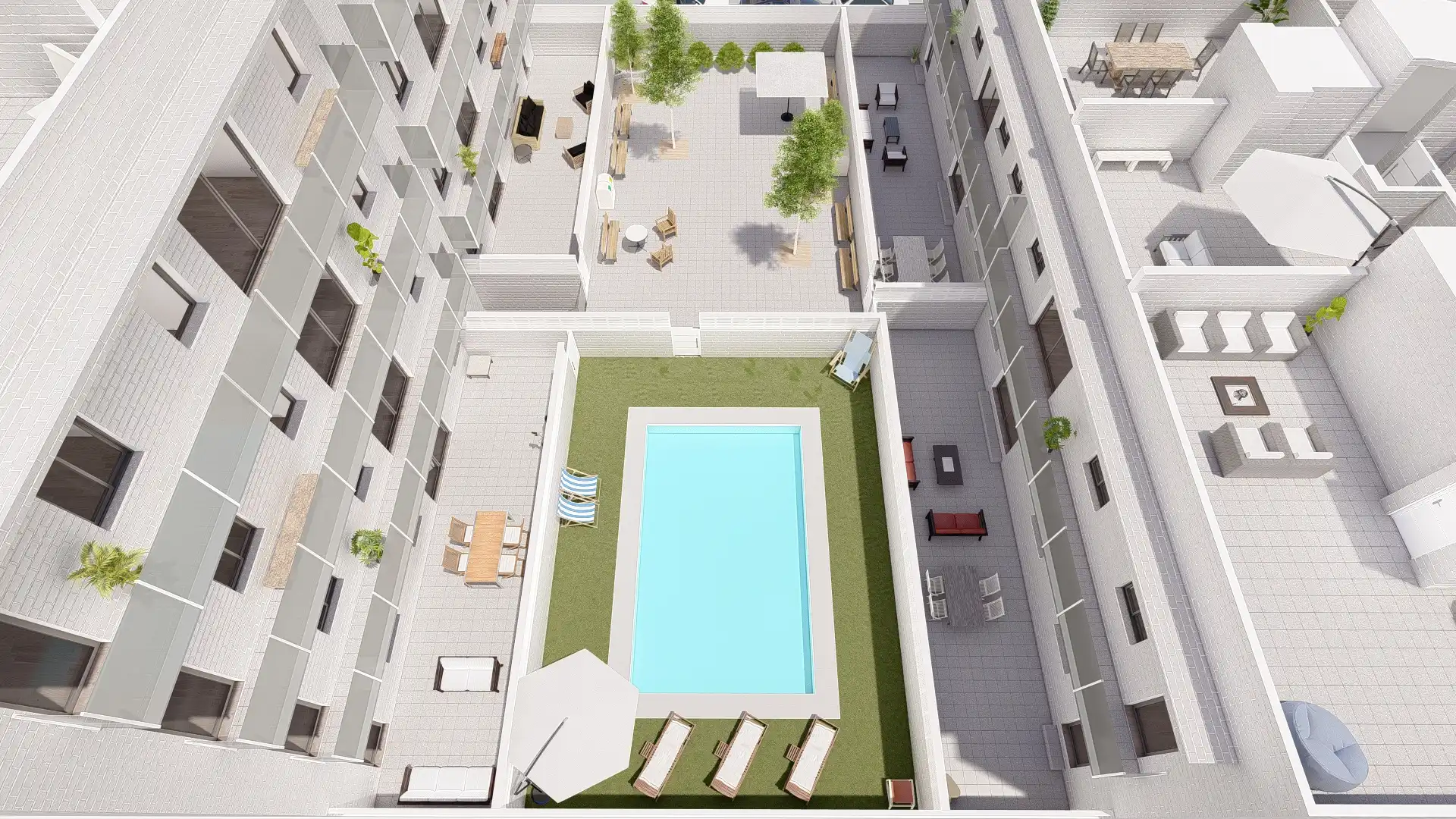 Piscina de Dúplex en venda en Montcada i Reixac amb Aire condicionat, Calefacció i Terrassa
