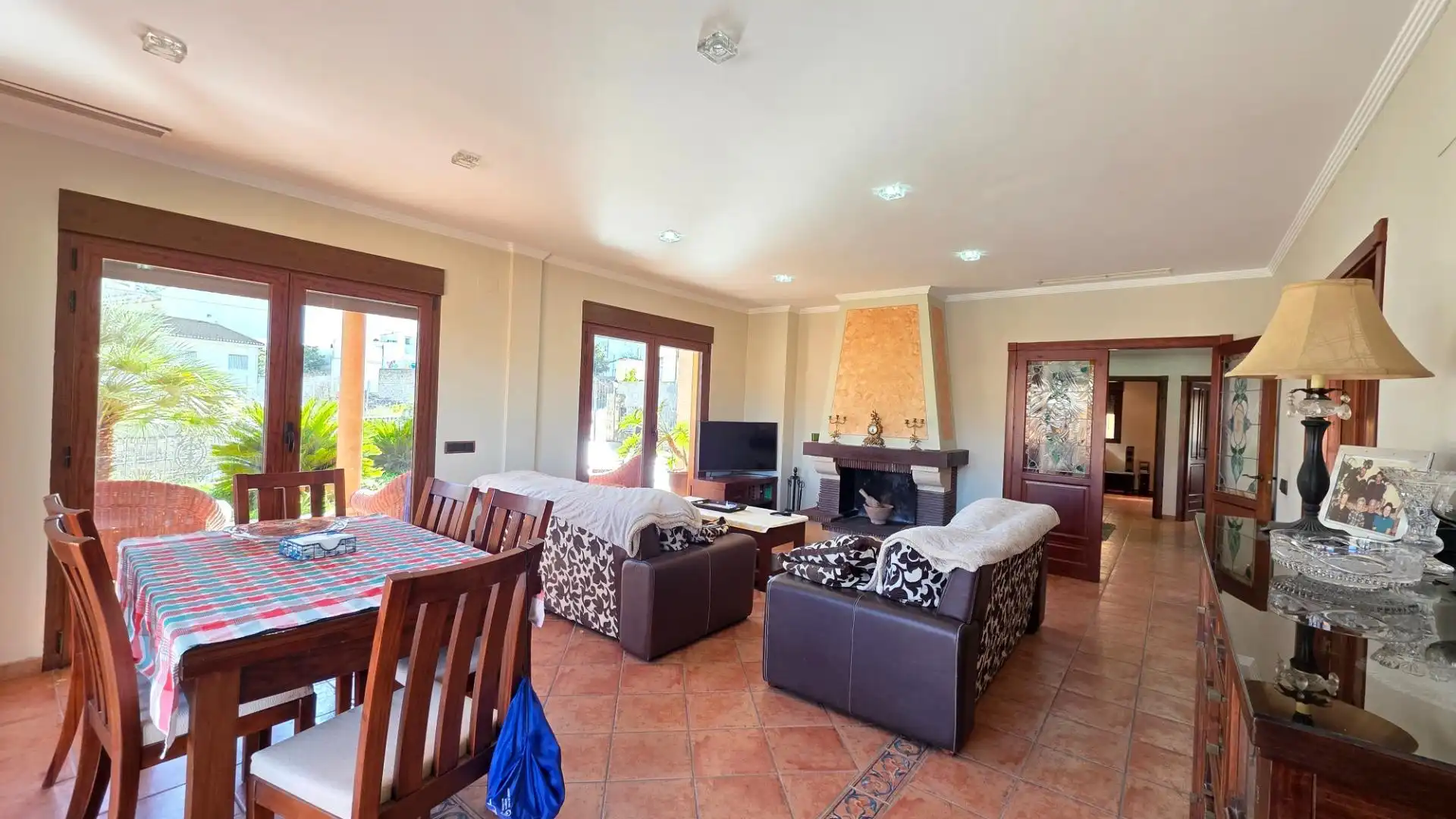 Sala de estar de Casa o chalet en venta en Terrateig con Jardín privado