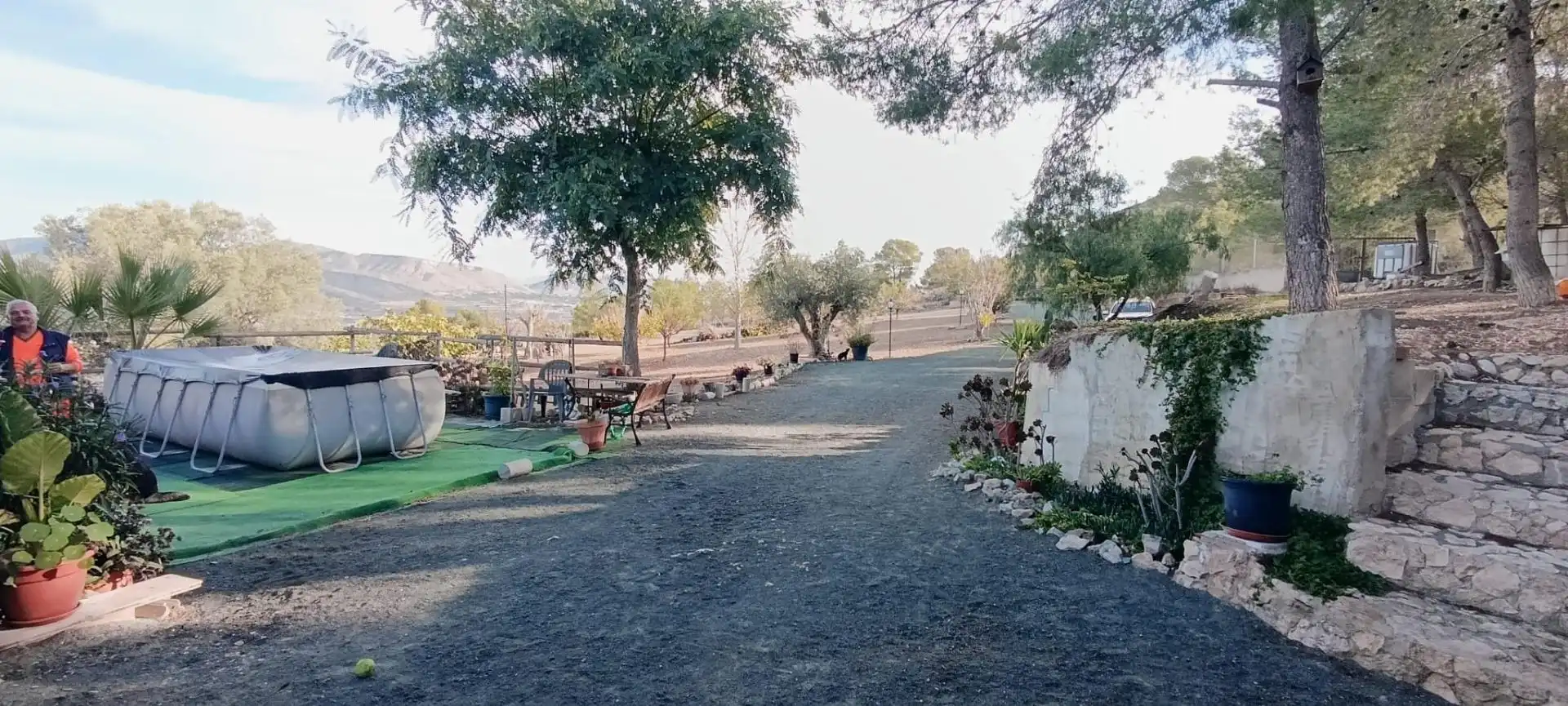Haus oder Chalet zum Verkauf in Hondón de las Nieves / El Fondó de les Neus mit Privatgarten, Terrasse und Abstellraum