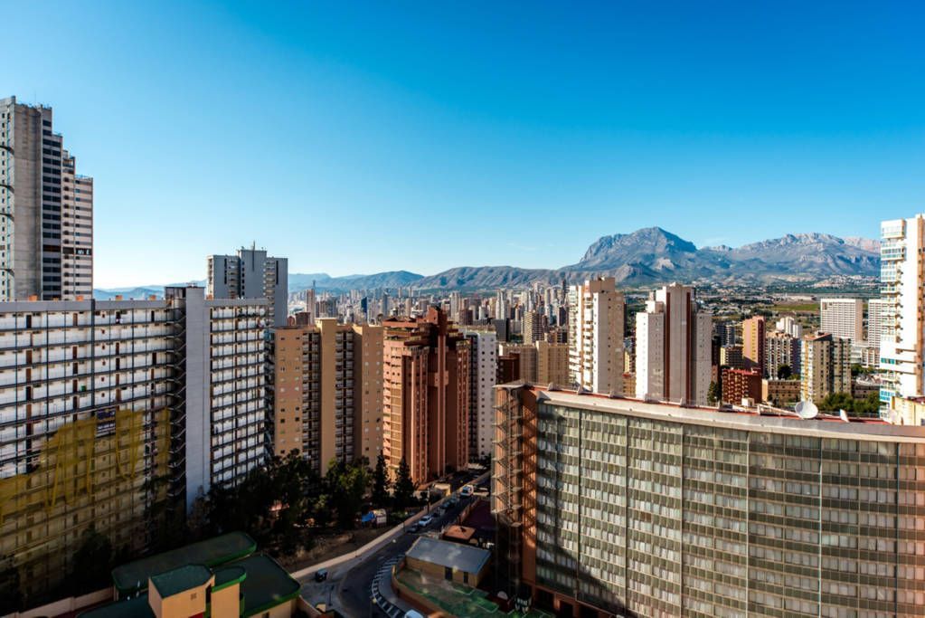 Vista exterior de Apartament en venda en Benidorm amb Aire condicionat, Calefacció i Terrassa