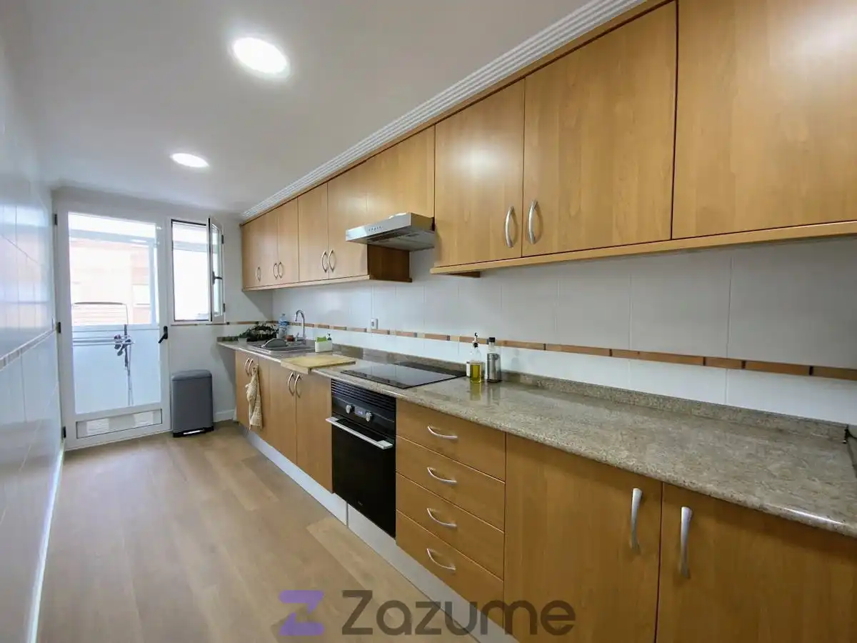 Kitchen of Flat for rent in Alcàsser  with Air Conditioner, Heating and Parquet flooring