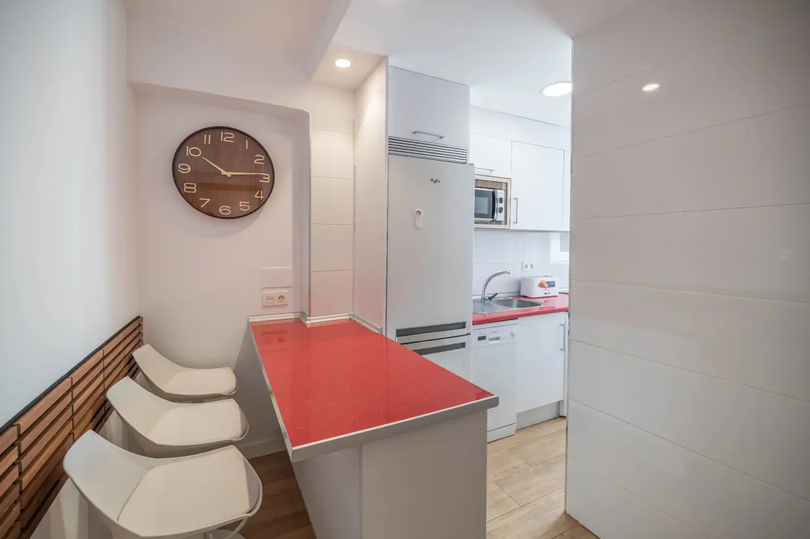 Kitchen of Flat for rent in Granada  with Air Conditioner, Heating and Furnished
