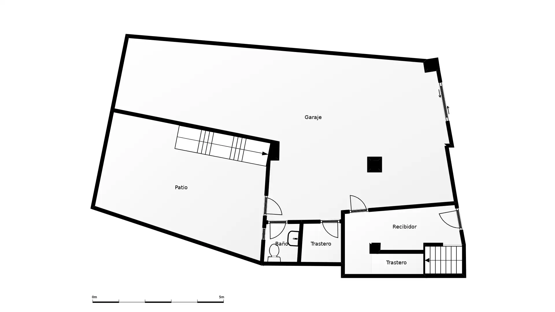 Casa adosada en venta en El Moron, Foz-calanda