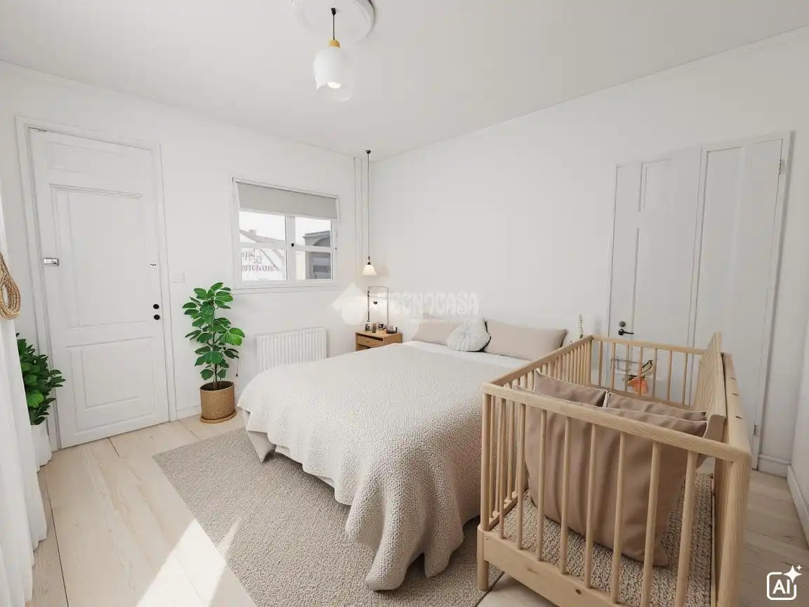 Bedroom of Flat for sale in Madrid  with Terrace
