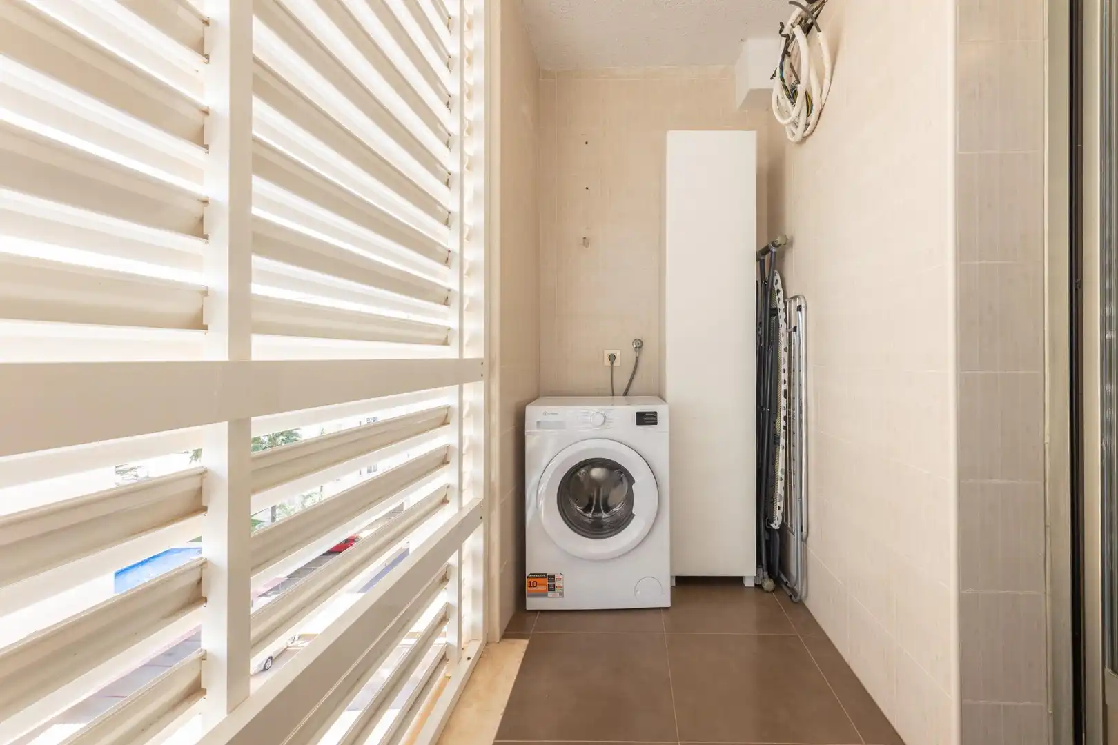 Balcony of Apartments for rent in Calpe / Calp  with Air Conditioner, Parquet flooring and Terrace