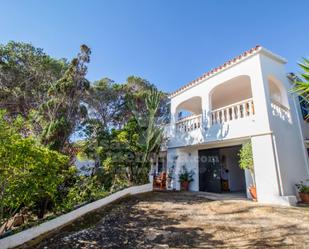 Exterior view of House or chalet for sale in Es Mercadal  with Private garden