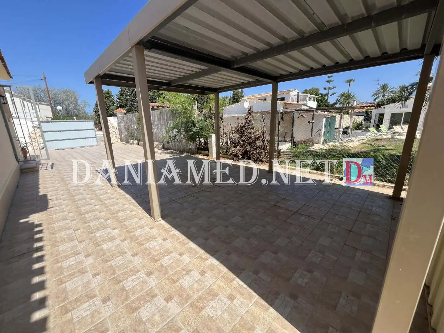 Terrasse von Haus oder Chalet zum Verkauf in Dénia mit Klimaanlage, Heizung und Privatgarten