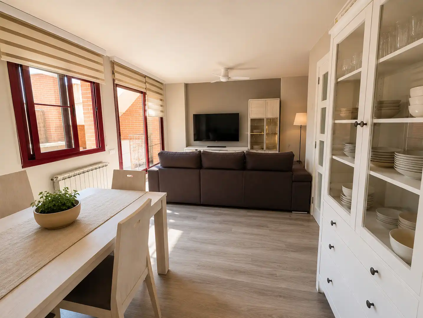 Living room of Duplexes for sale in Manresa  with Air Conditioner, Heating and Parquet flooring