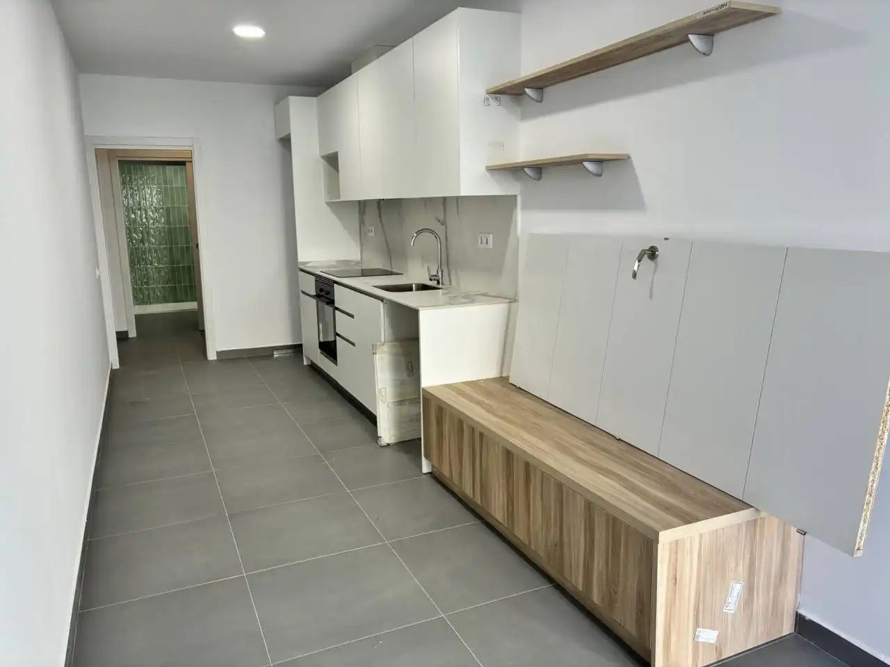 Kitchen of Flat for sale in Sabadell  with Parquet flooring
