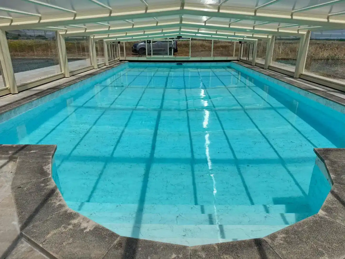 Piscina de Casa o xalet de lloguer en Muro amb Aire condicionat i Piscina
