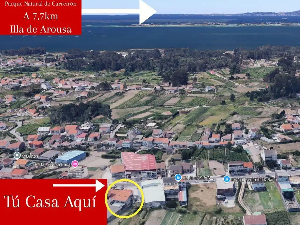 Casa o xalet en venda en Cambados amb Calefacció, Jardí privat i Terrassa