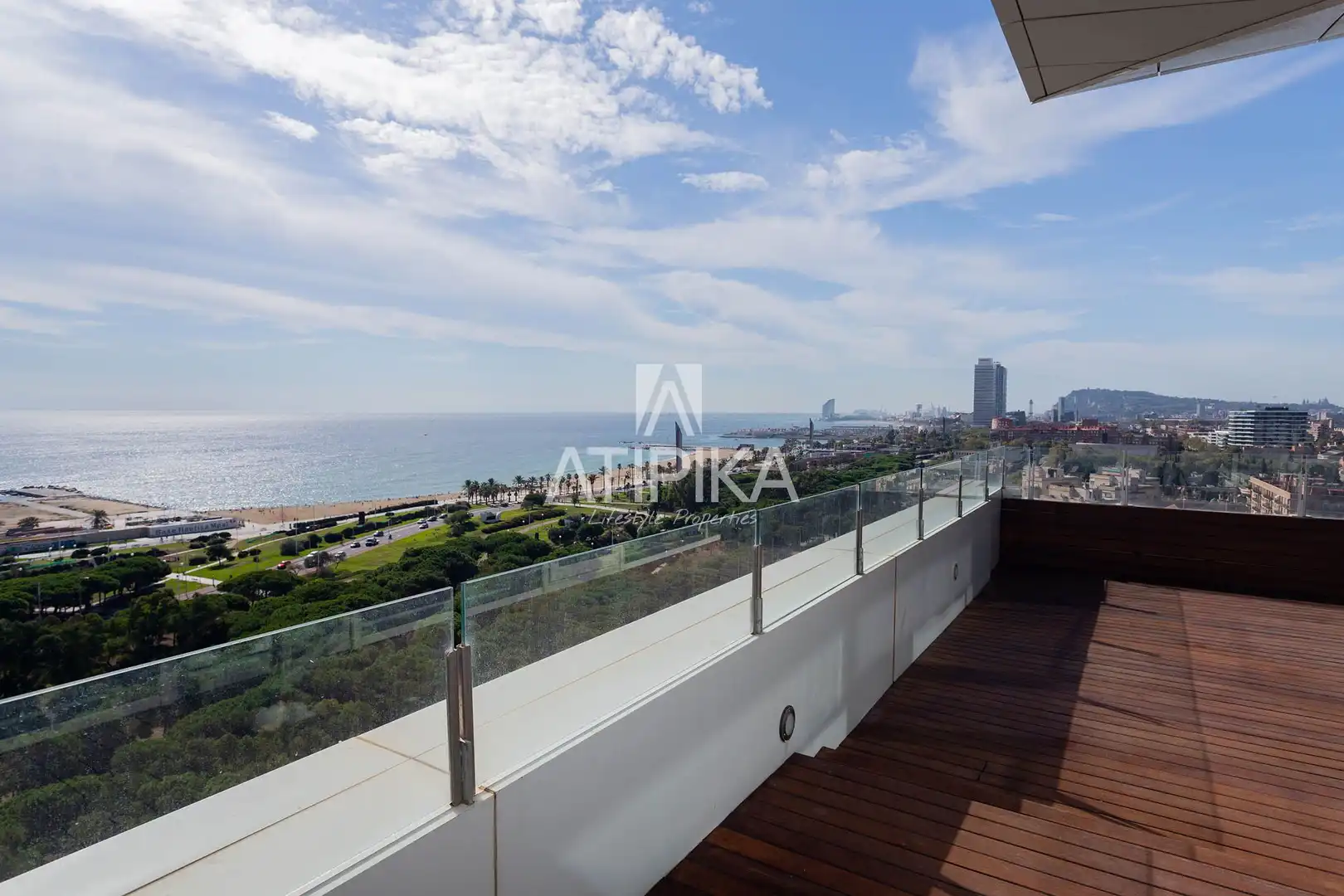 Terraza de Ático en venta en Barcelona con Aire acondicionado, Parquet y Terraza