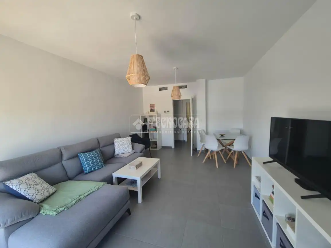 Living room of Flat for sale in Málaga  with Storage room and Furnished