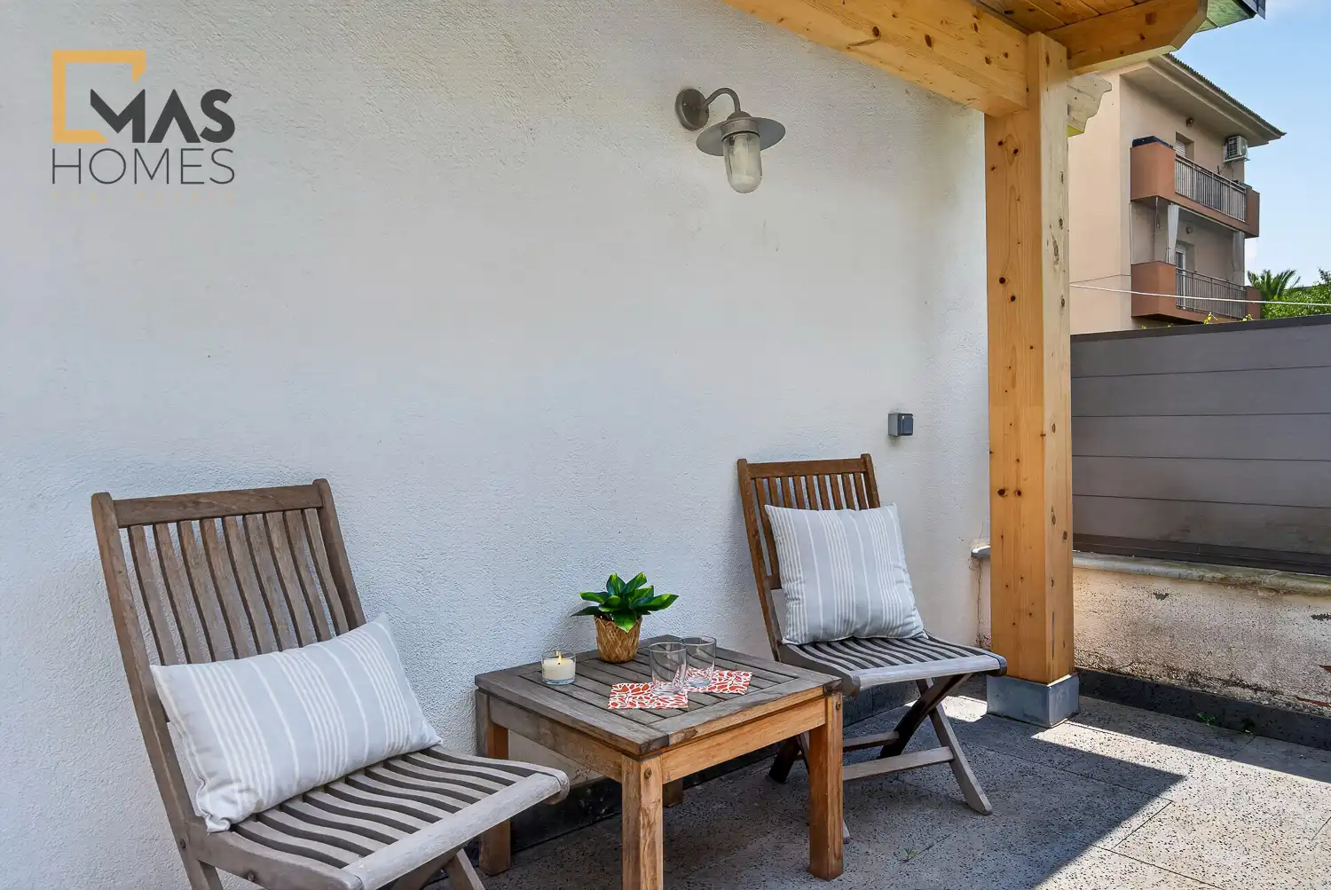 Terraza de Casa o chalet en venta en Parets del Vallès con Aire acondicionado, Calefacción y Jardín privado