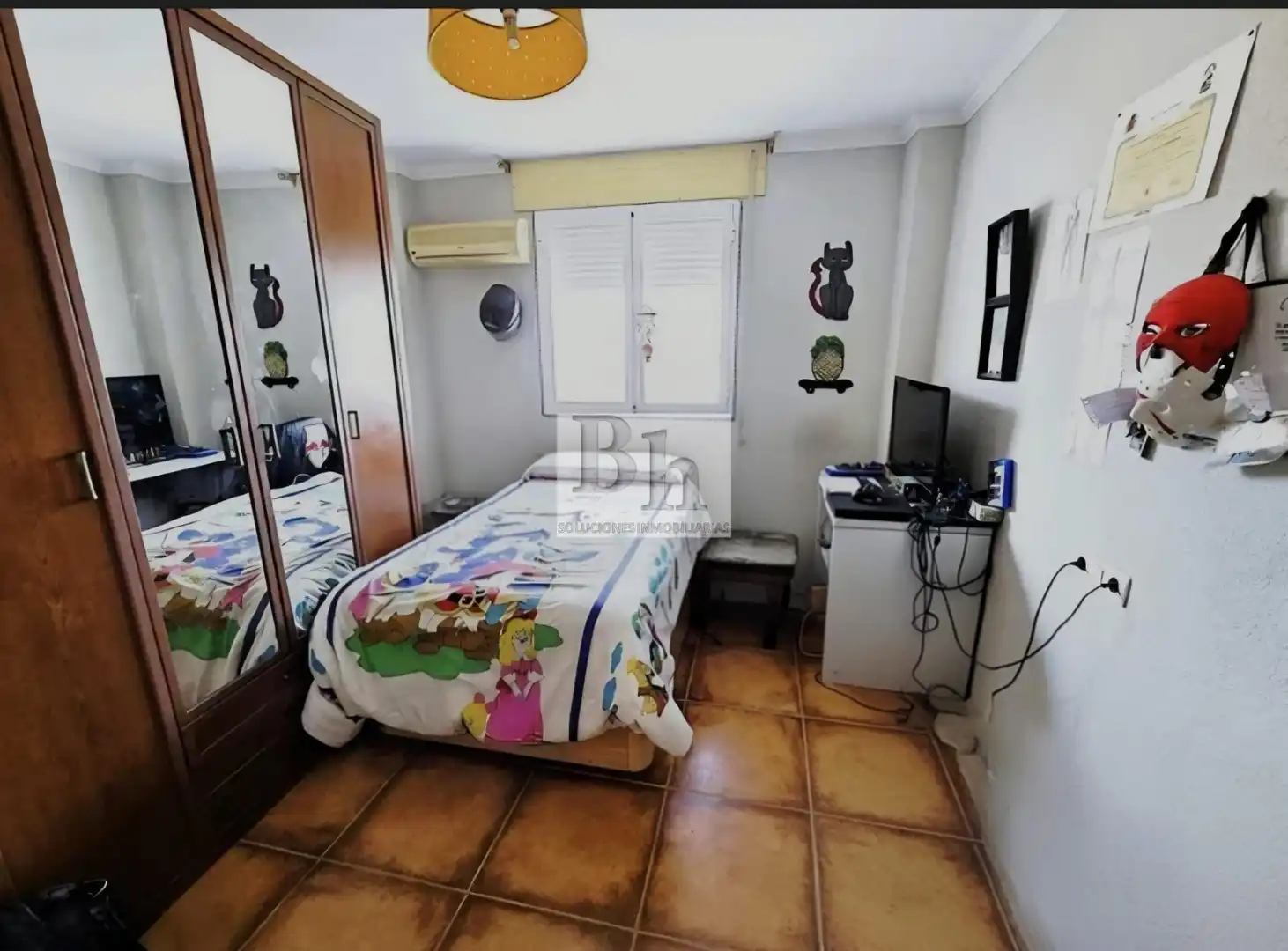 Dormitori de Casa adosada en venda en Alhaurín de la Torre amb Aire condicionat, Calefacció i Jardí privat