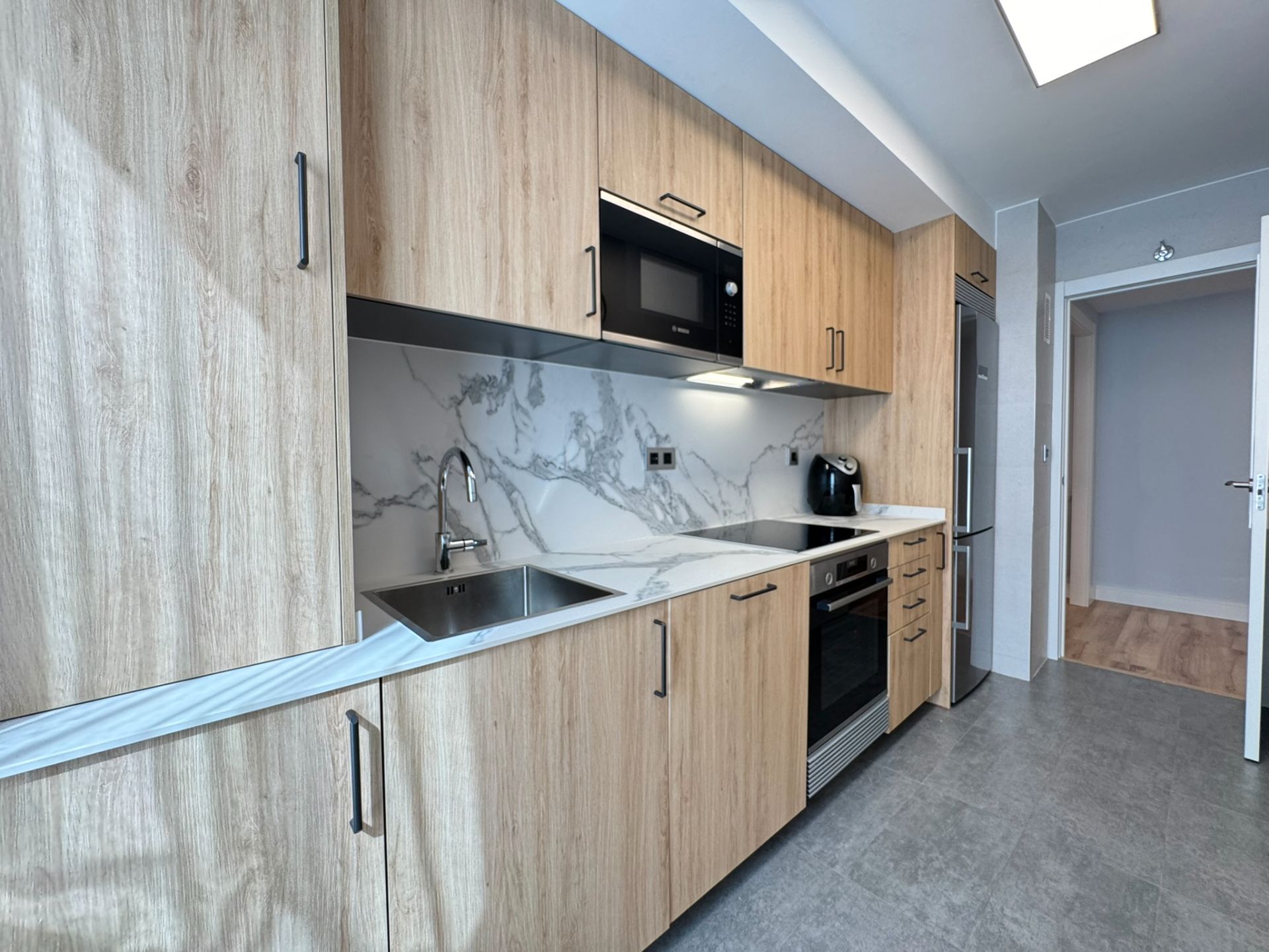 Cocina de Apartamento en venta en Jaca con Calefacción, Parquet y Trastero