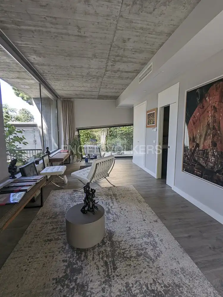 Living room of Houses for sale in Pozuelo de Alarcón  with Air Conditioner, Heating and Private garden