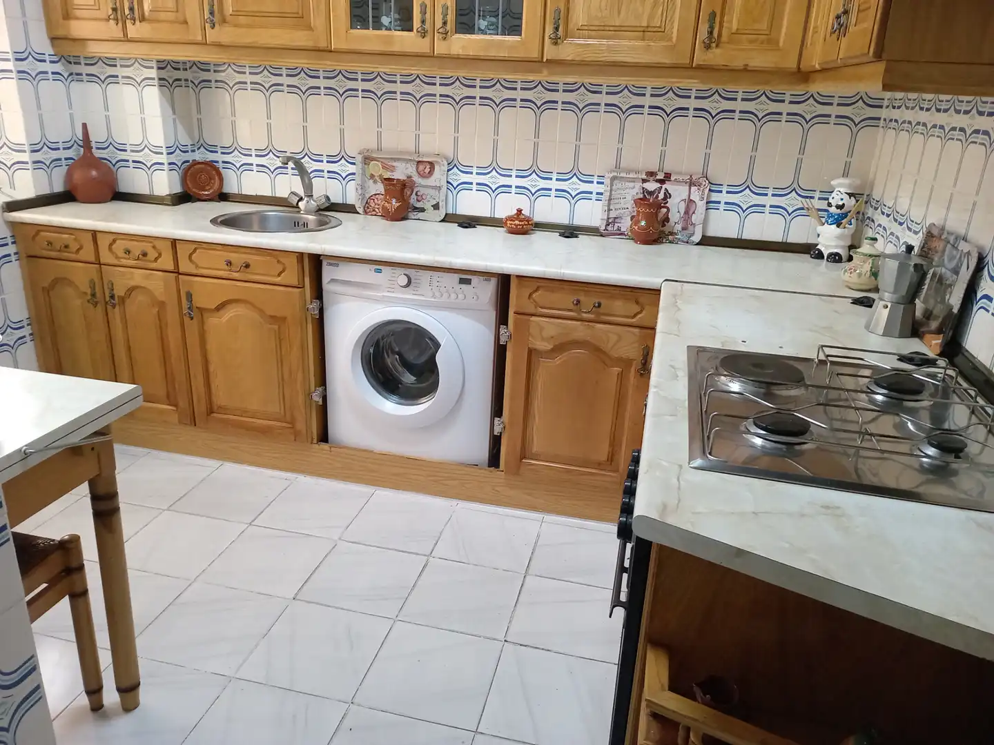 Kitchen of Flat for sale in Salamanca  with Heating, Furnished and Oven