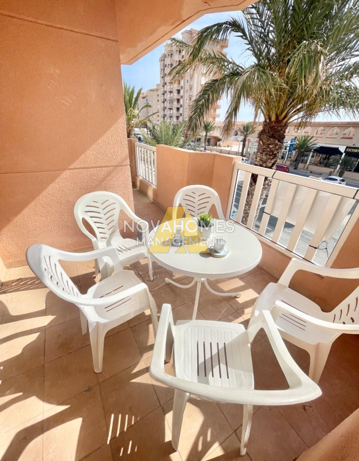 Terrace of Apartment for sale in La Manga del Mar Menor  with Air Conditioner, Heating and Terrace
