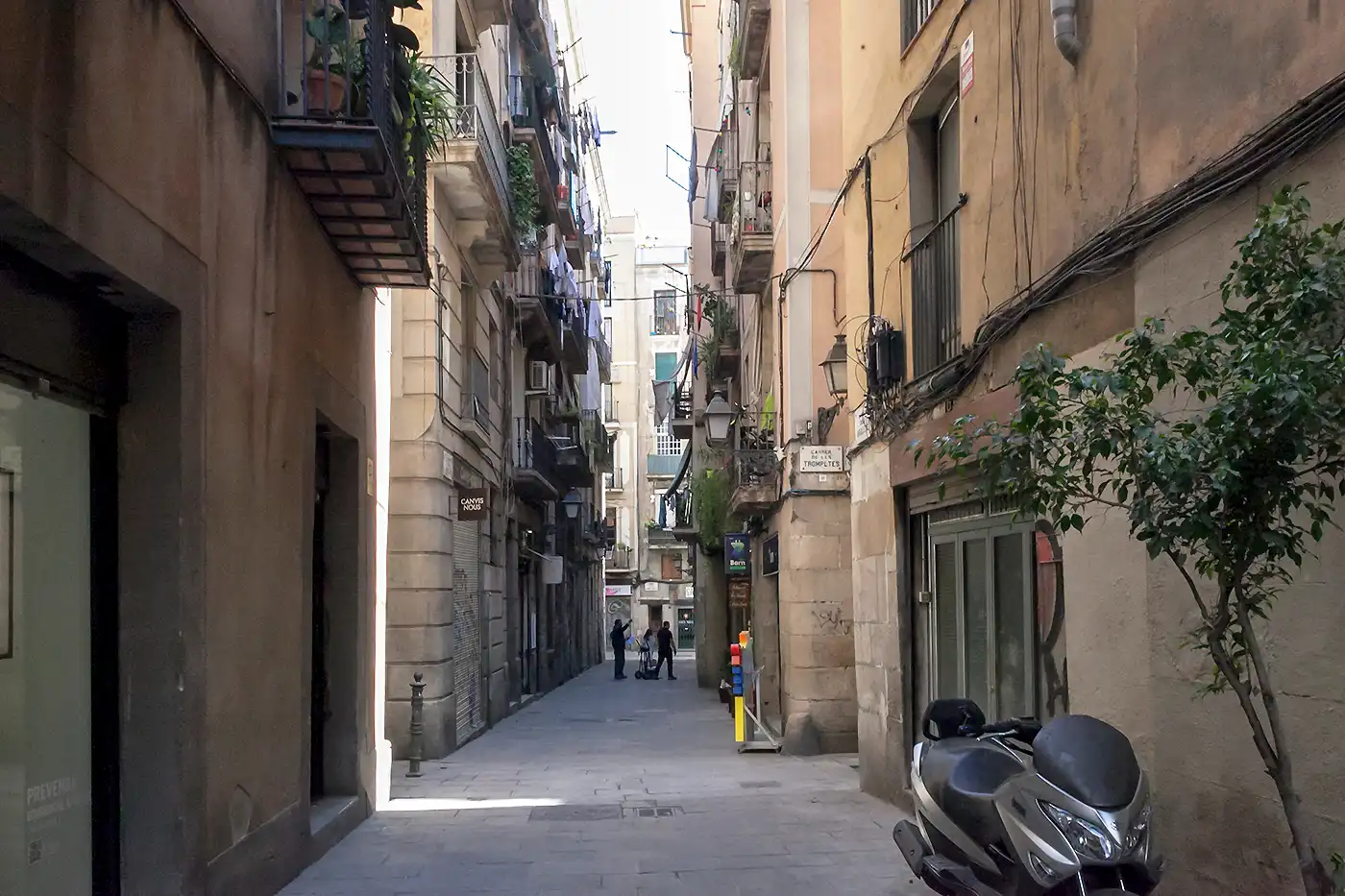 Außenansicht von Wohnung zum Verkauf in Barcelona mit Klimaanlage, Möbliert und Balkon