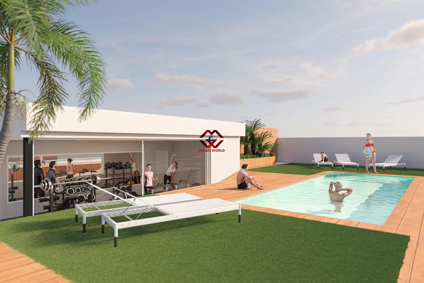 Attique avec piscine à vendre à Lo Pagán, imagen 3