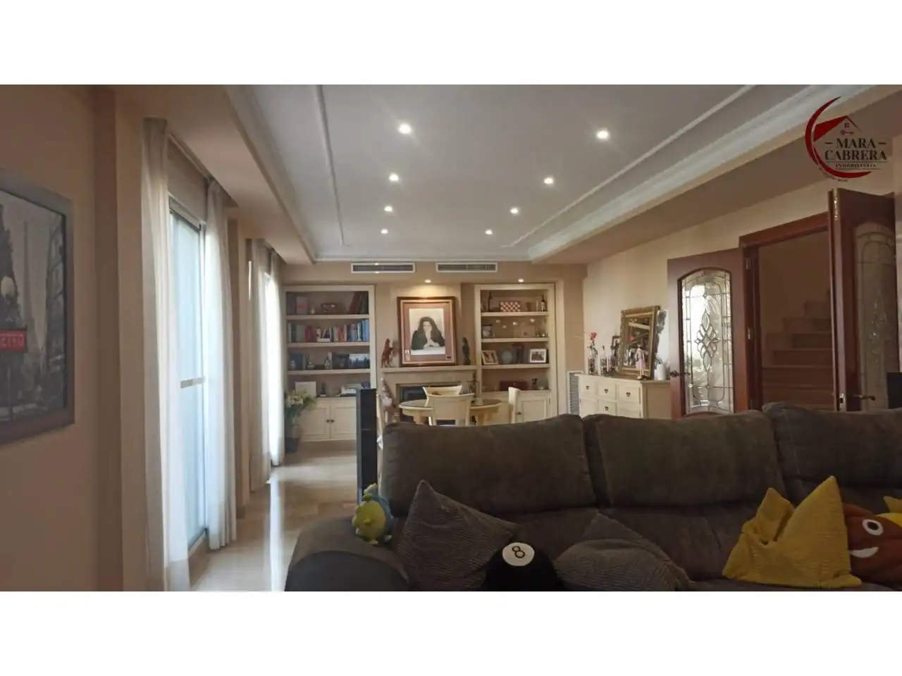 Sala d'estar de Casa adosada en venda en Almoines amb Aire condicionat, Calefacció i Parquet