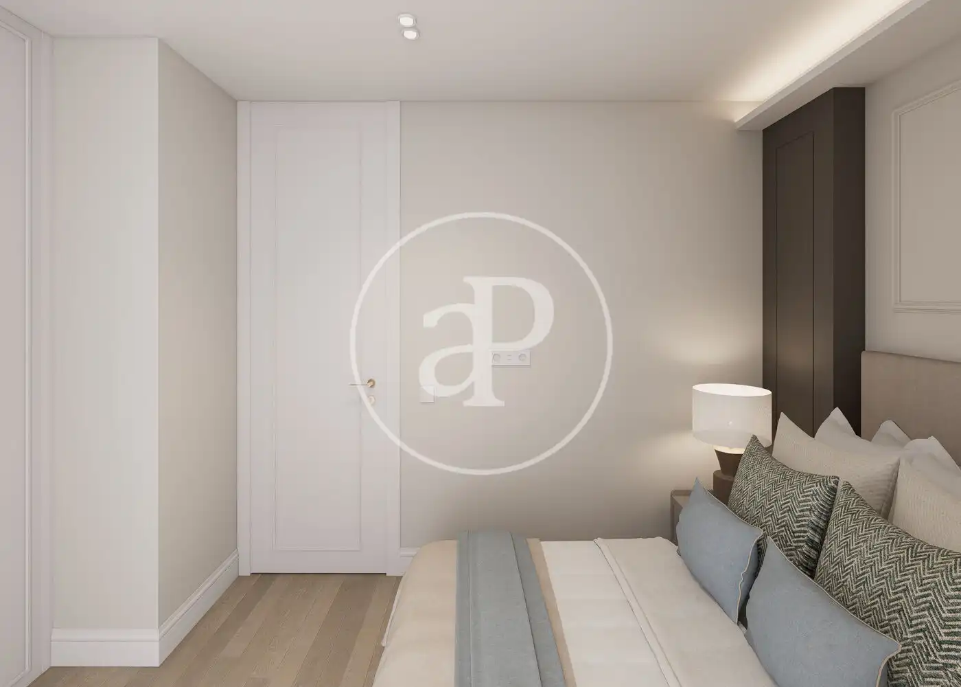 Schlafzimmer von Wohnung zum Verkauf in Madrid mit Klimaanlage, Heizung und Möbliert