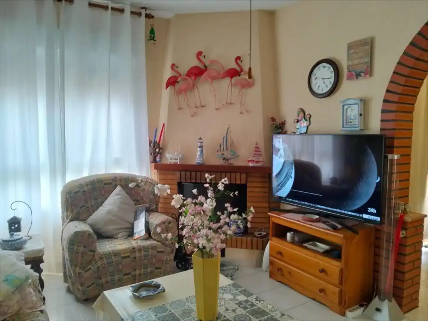Sala d'estar de Casa adosada en venda en Cabo de Gata amb Balcó
