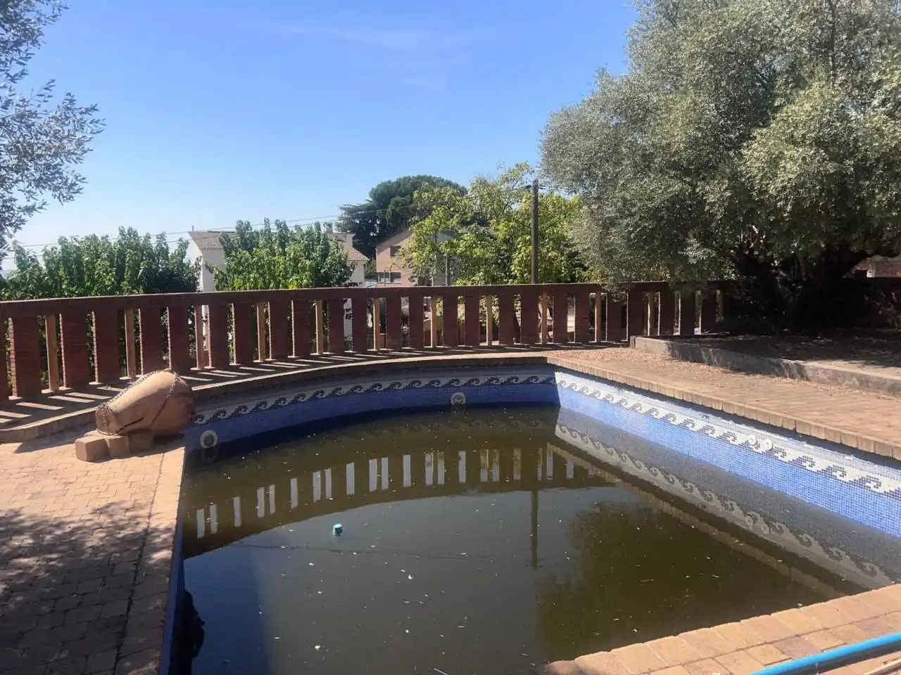 Piscina de Casa o xalet en venda en Caldes de Montbui amb Terrassa i Piscina