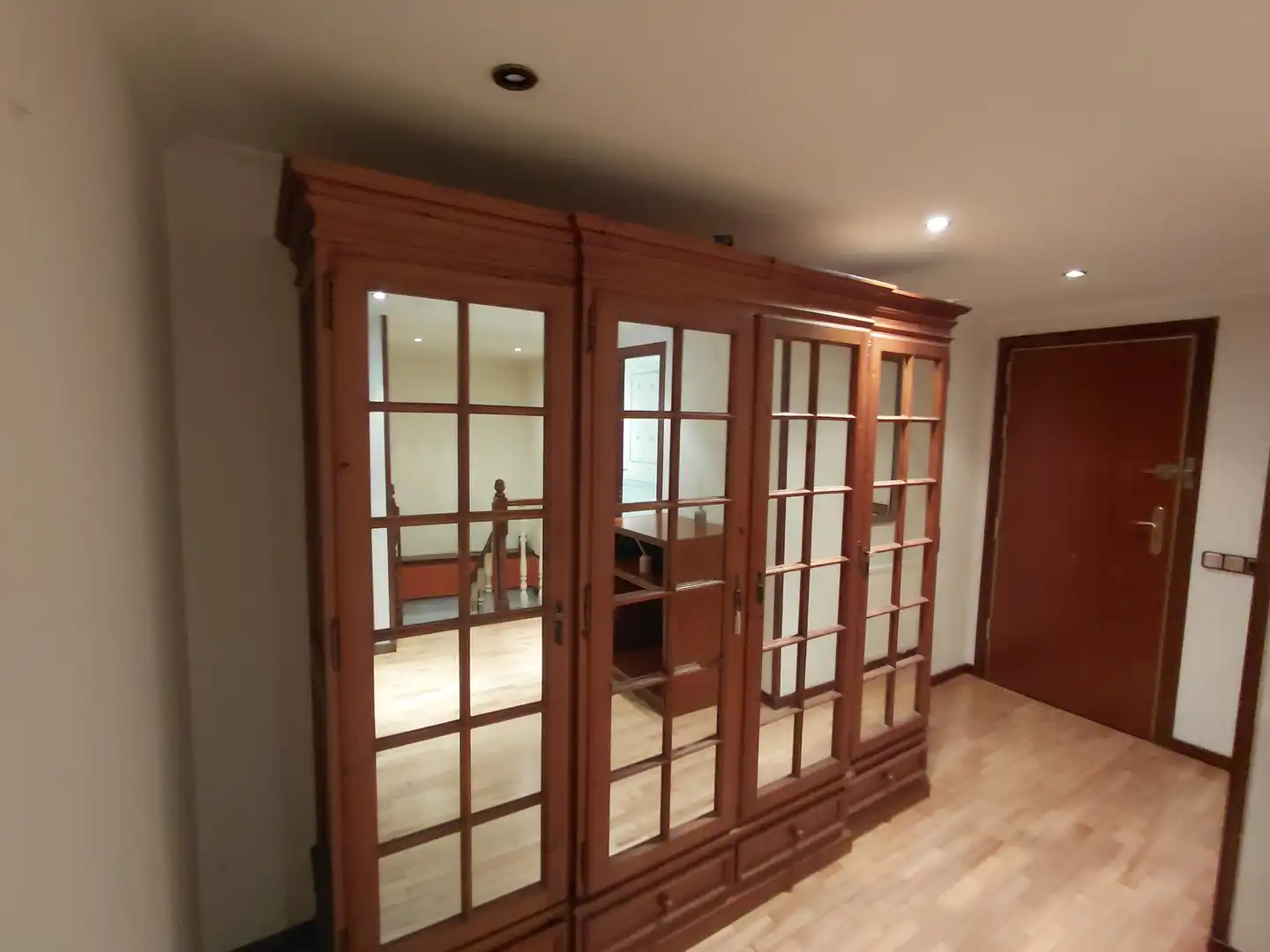 Comedor de Dúplex de alquiler en A Coruña Capital  con Jardín privado, Parquet y Amueblado
