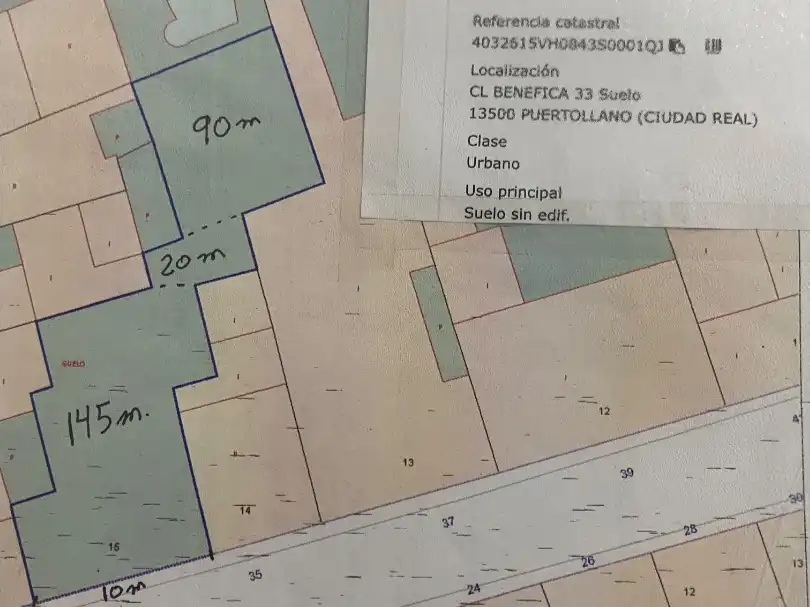 Residencial en venta en Puertollano