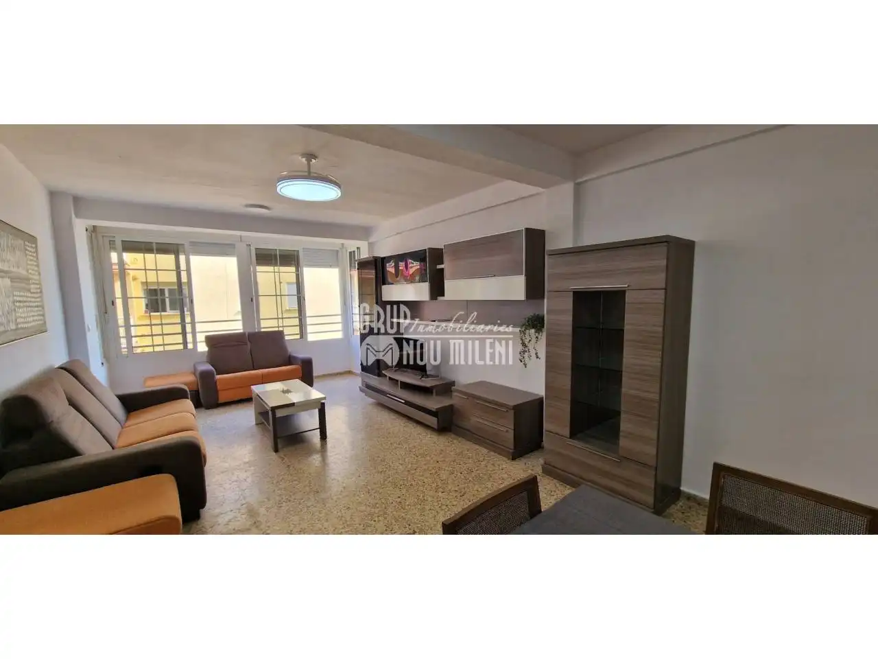 Living room of Flat for sale in Sueca  with Furnished and Community pool