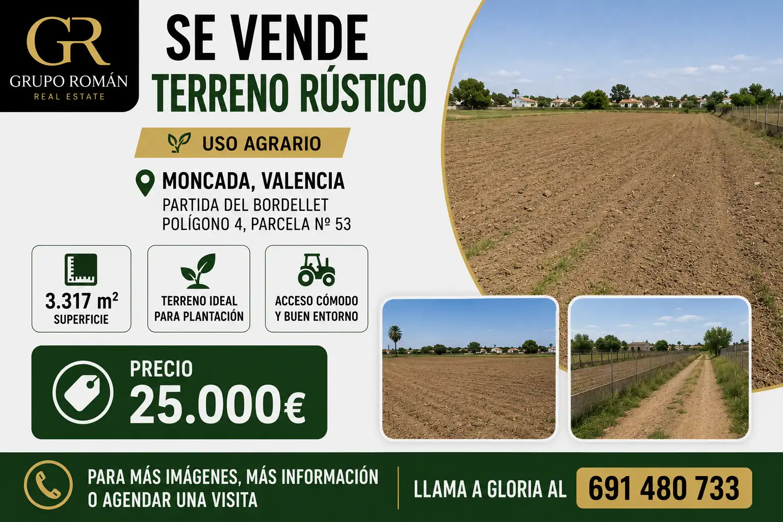 Land for sale in Valencia