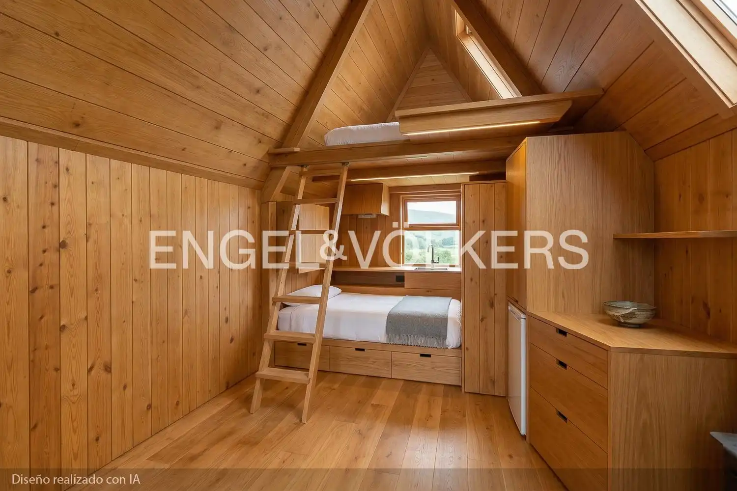 Bedroom of Houses for sale in Alcoy / Alcoi  with Air Conditioner, Heating and Private garden