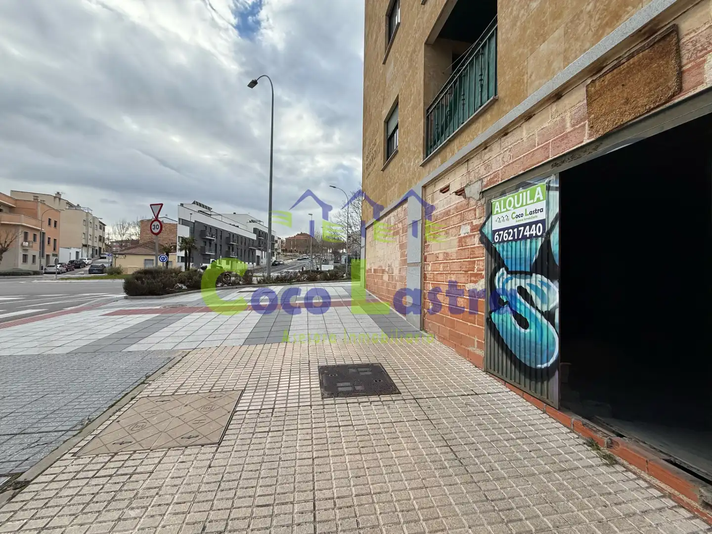Vista exterior de Local de alquiler en Salamanca