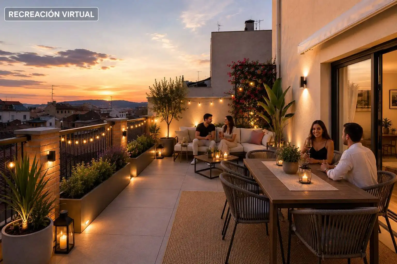 Terrassa de Àtic en venda en Gandia amb Aire condicionat, Calefacció i Terrassa