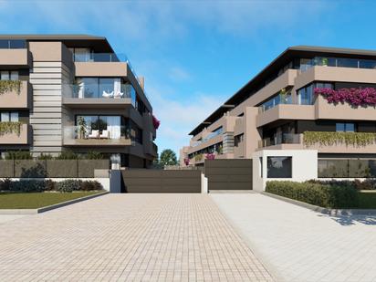 Exterior view of Duplex for sale in Colmenar Viejo  with Air Conditioner, Terrace and Storage room