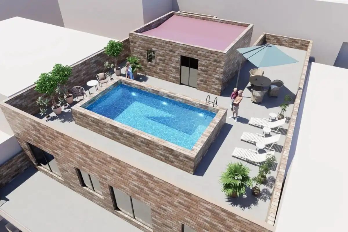 Penthouse with pool for sale in Playa del Acequión, Náufragos y Rocío del Mar