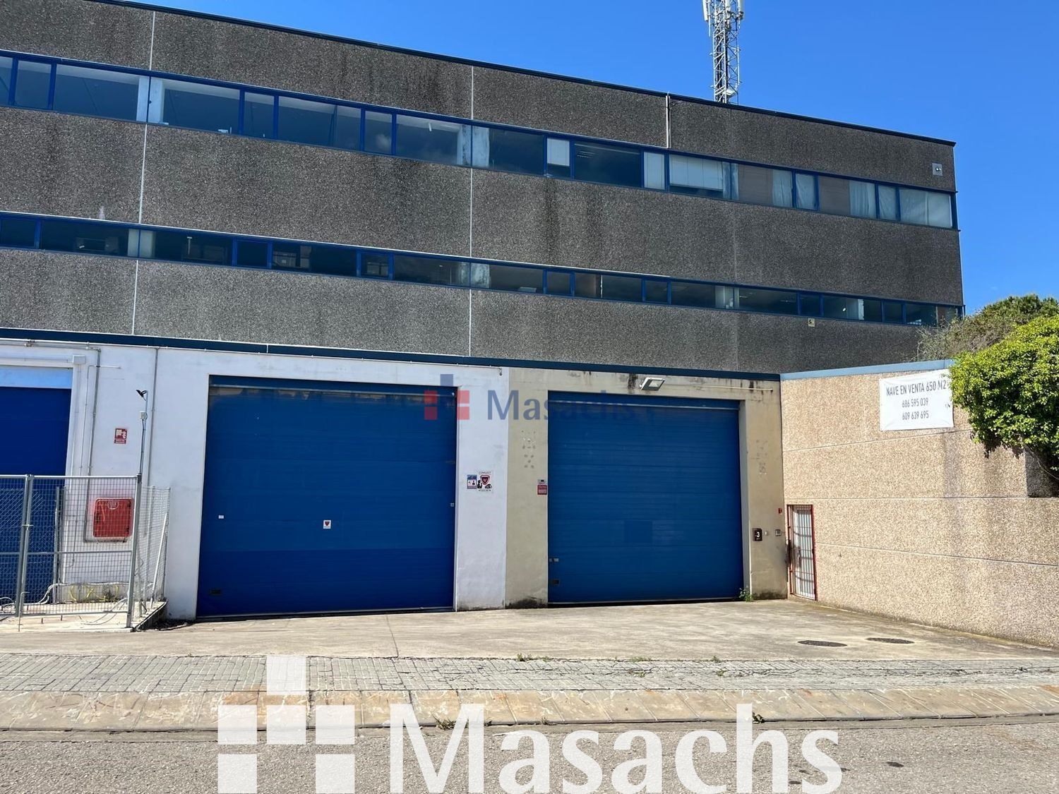 Exterior view of Industrial buildings for sale in L'Ametlla del Vallès