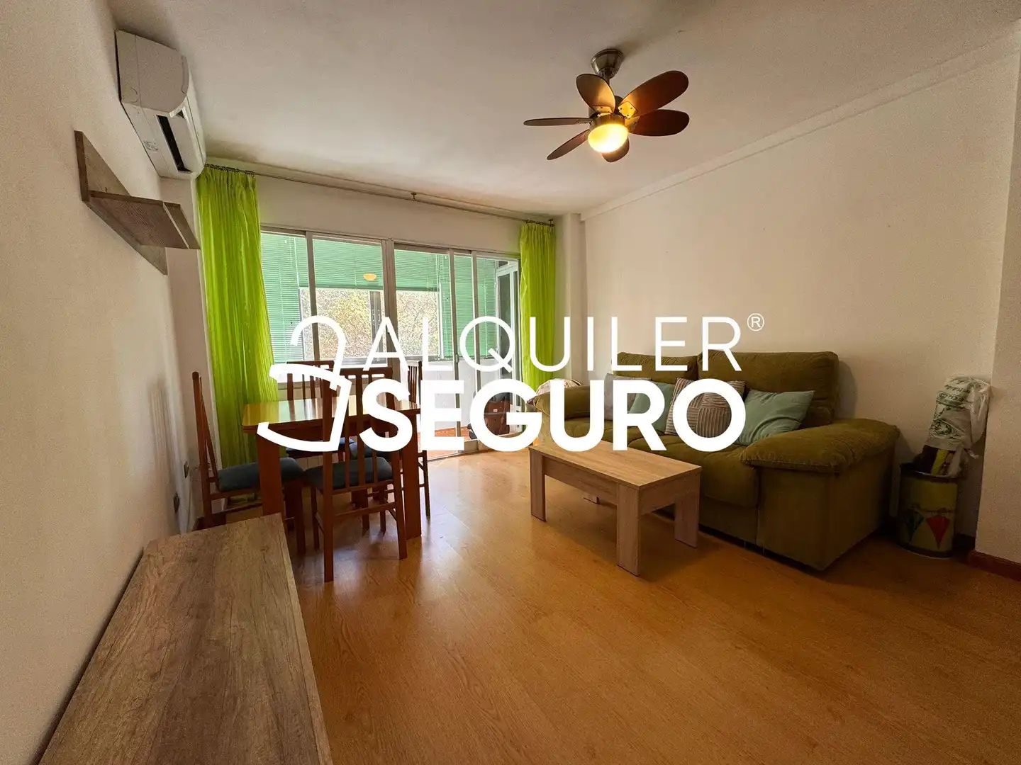 Wohnzimmer von Wohnung zur Miete in Madrid mit Klimaanlage, Heizung und Möbliert